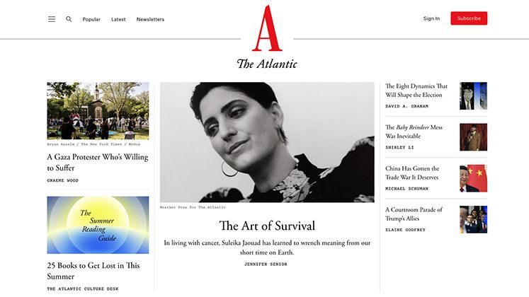 Hesburgh Libraries offers The Atlantic to Notre Dame community