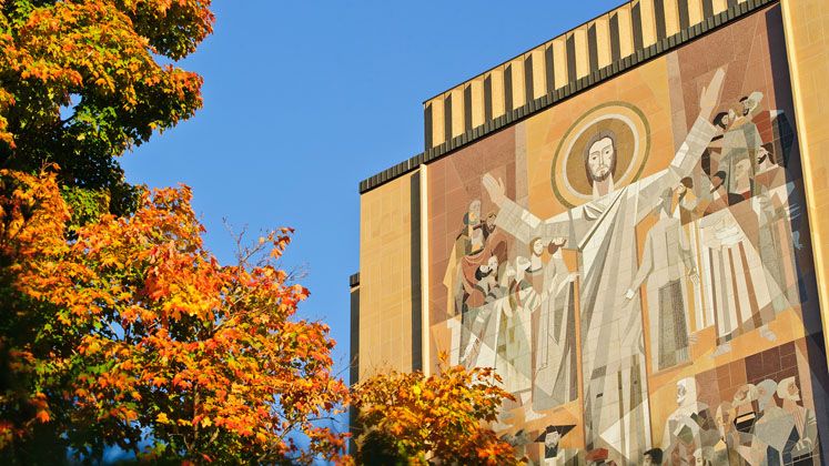 Lend a Hand: 2020 Institutional Spot features Hesburgh Library