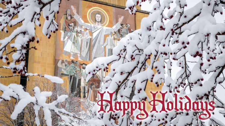 Happy Holidays from Hesburgh Libraries