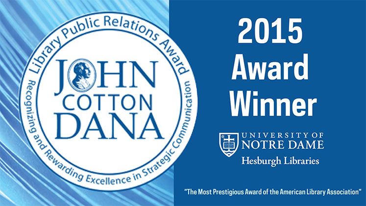 Announcing the 2015 winners of the John Cotton Dana Library Public Relations Awards