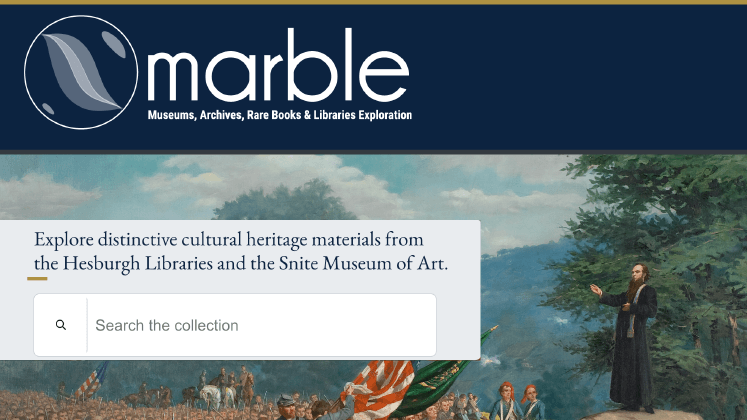 Notre Dame launches platform for online access to library, museum holdings