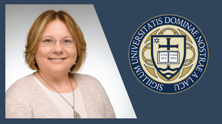 Hesburgh Libraries’ Tracey Morton receives Presidential Achievement Award