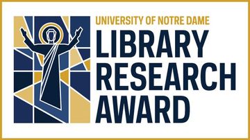 The Hesburgh Libraries invites submissions from undergraduate students for the 2026 University of Notre Dame Library Research Award.