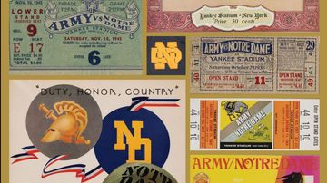 Shamrock Series exhibit features Fighting Irish football history