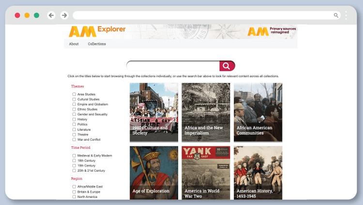 Featured Resource: AM Explorer Adam Matthew Digital Collection
