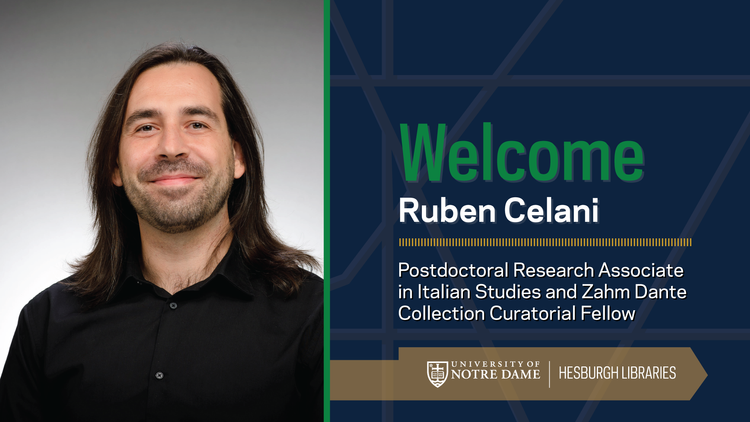 Hesburgh Libraries welcomes Postdoctoral Research Associate
