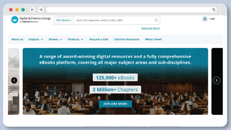 Featured Resource: Taylor & Francis EBA (Evidence-Based Acquisitions)