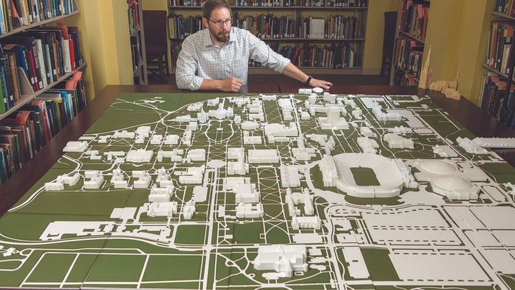 3D campus map assists students with visual challenges