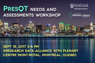 Event: PresQT Preservation Quality Tool Workshop Session 2