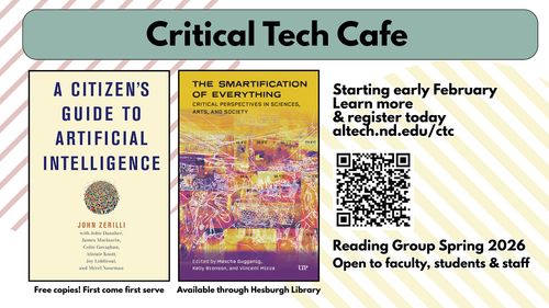 Event: Critical Tech Cafe Spring 2026