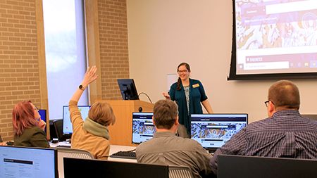 A scene that depicts Workshops and Professional Development